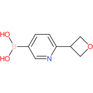 [6-(oxetan-3-yl)pyridin-3-yl]boronic acid