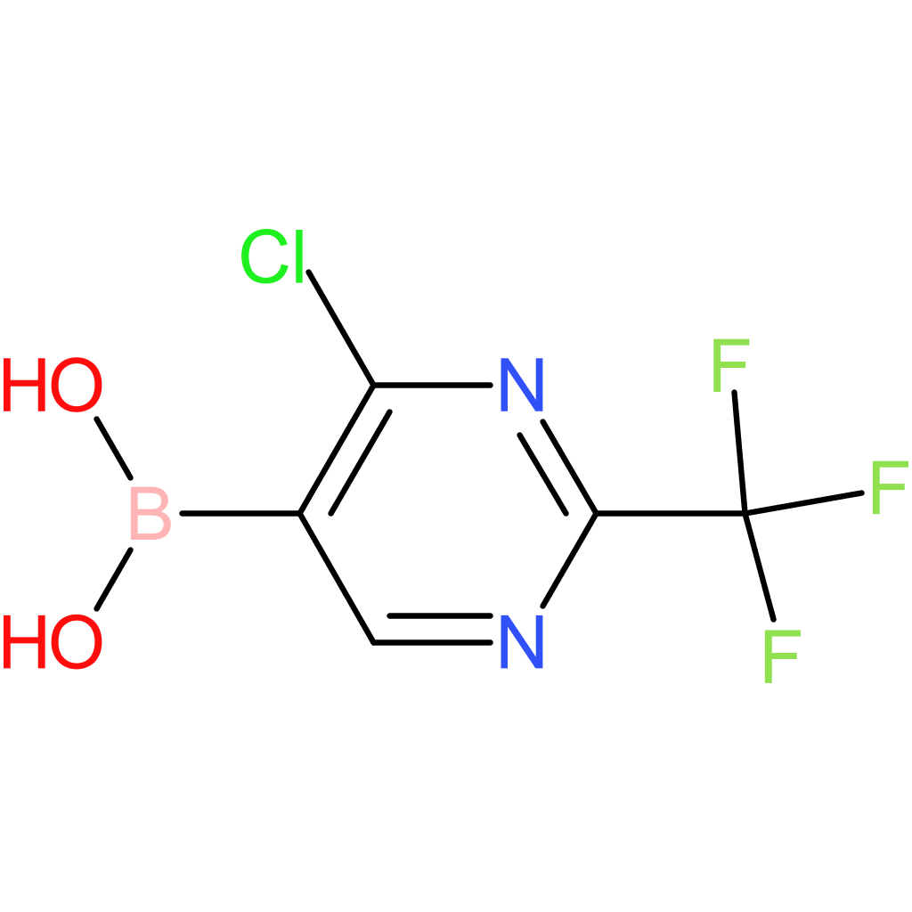 [4-chloro-2-(trifluoromethyl)pyrimidin-5-yl]boronic acid