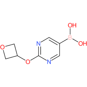 [2-(oxetan-3-yloxy)pyrimidin-5-yl]boronic acid