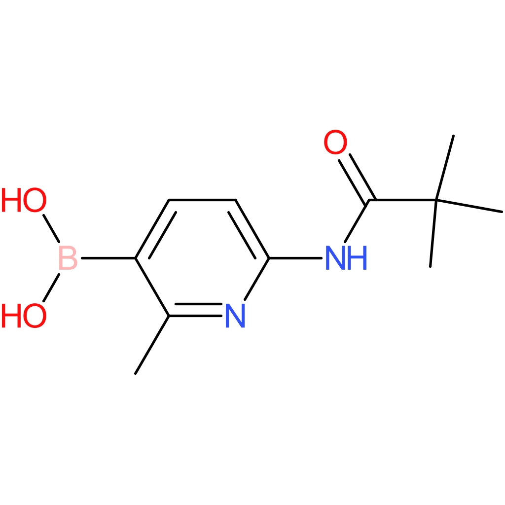 [6-(2,2-dimethylpropanamido)-2-methylpyridin-3-yl]boronic acid