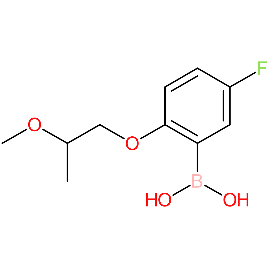 [5-fluoro-2-(2-methoxypropoxy)phenyl]boronic acid