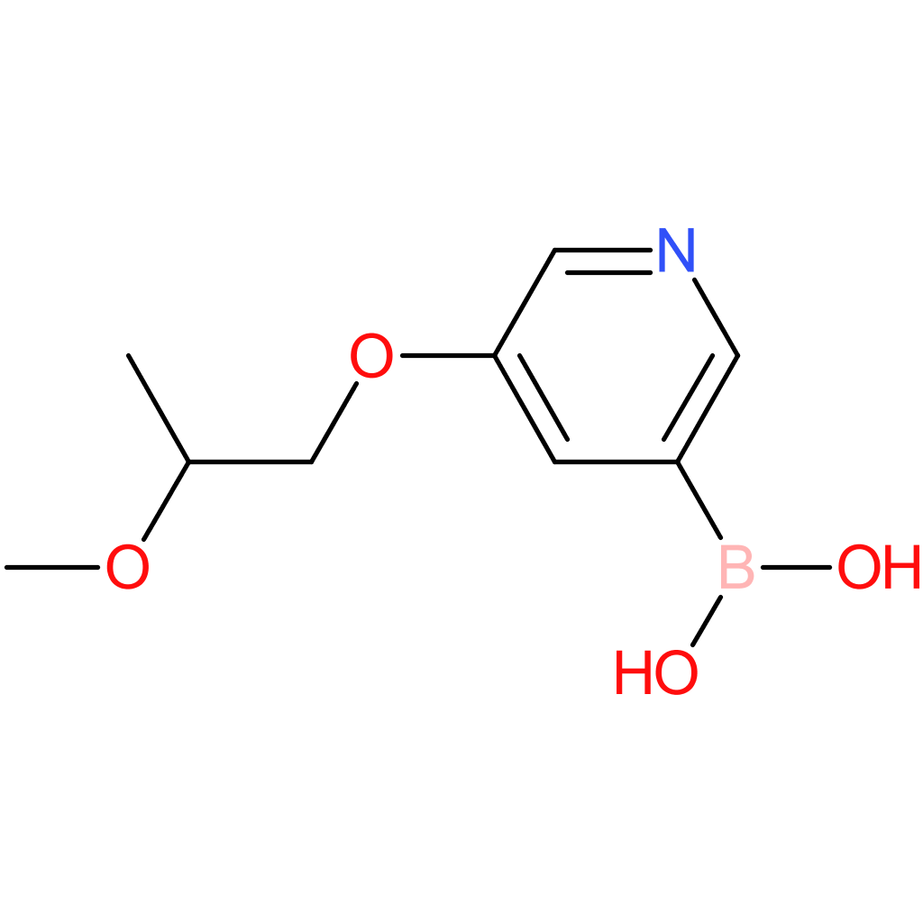 [5-(2-methoxypropoxy)pyridin-3-yl]boronic acid