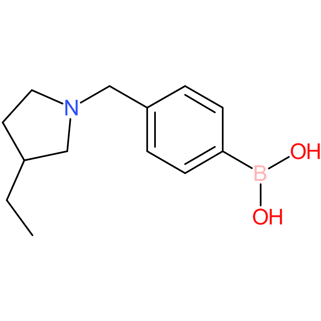 (4-[(3-ethylpyrrolidin-1-yl)methyl]phenyl)boronic acid