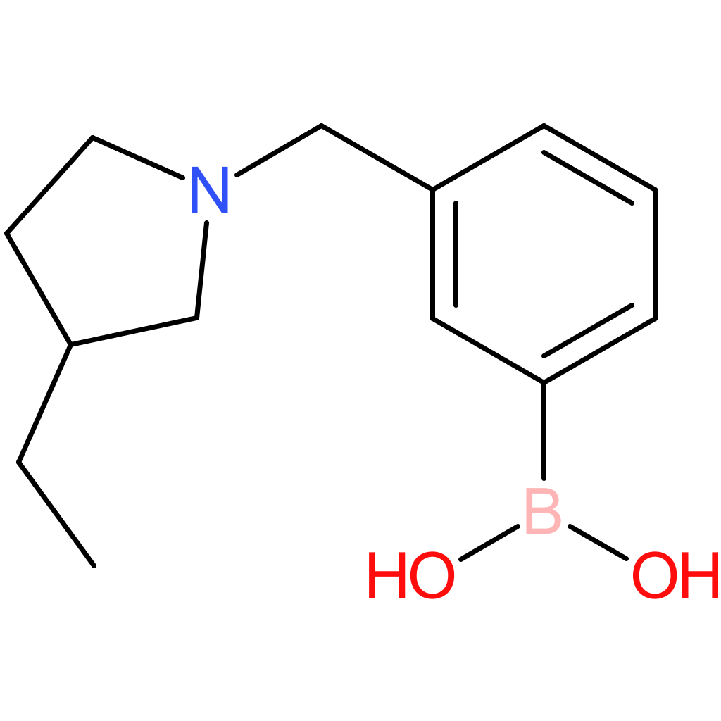 (3-[(3-ethylpyrrolidin-1-yl)methyl]phenyl)boronic acid