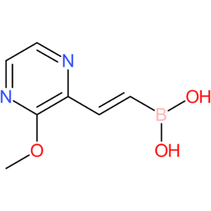 (E)-(2-(3-methoxypyrazin-2-yl)vinyl)boronic acid
