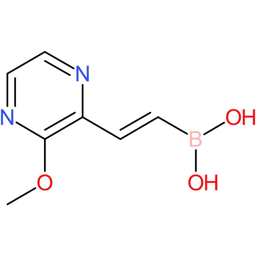 (E)-(2-(3-methoxypyrazin-2-yl)vinyl)boronic acid