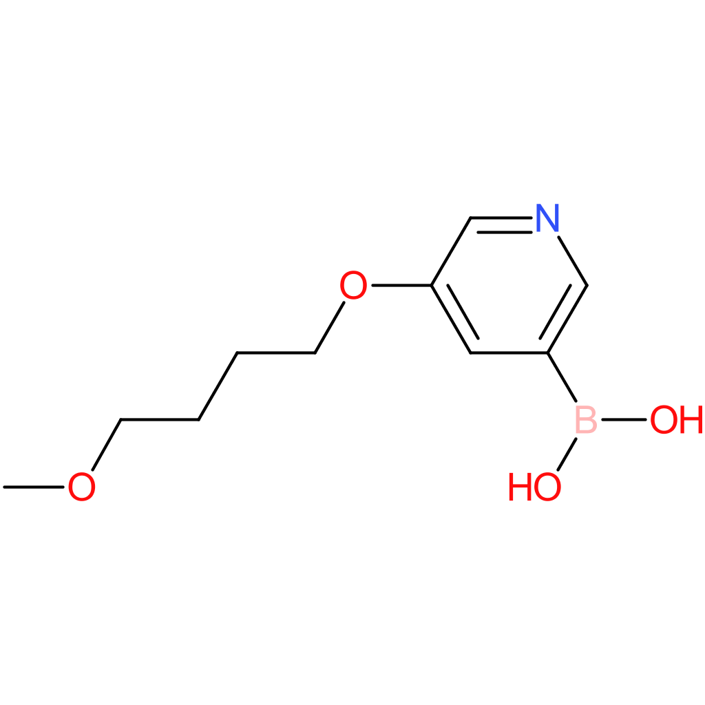 [5-(4-methoxybutoxy)pyridin-3-yl]boronic acid
