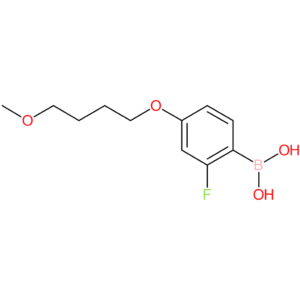 [2-fluoro-4-(4-methoxybutoxy)phenyl]boronic acid