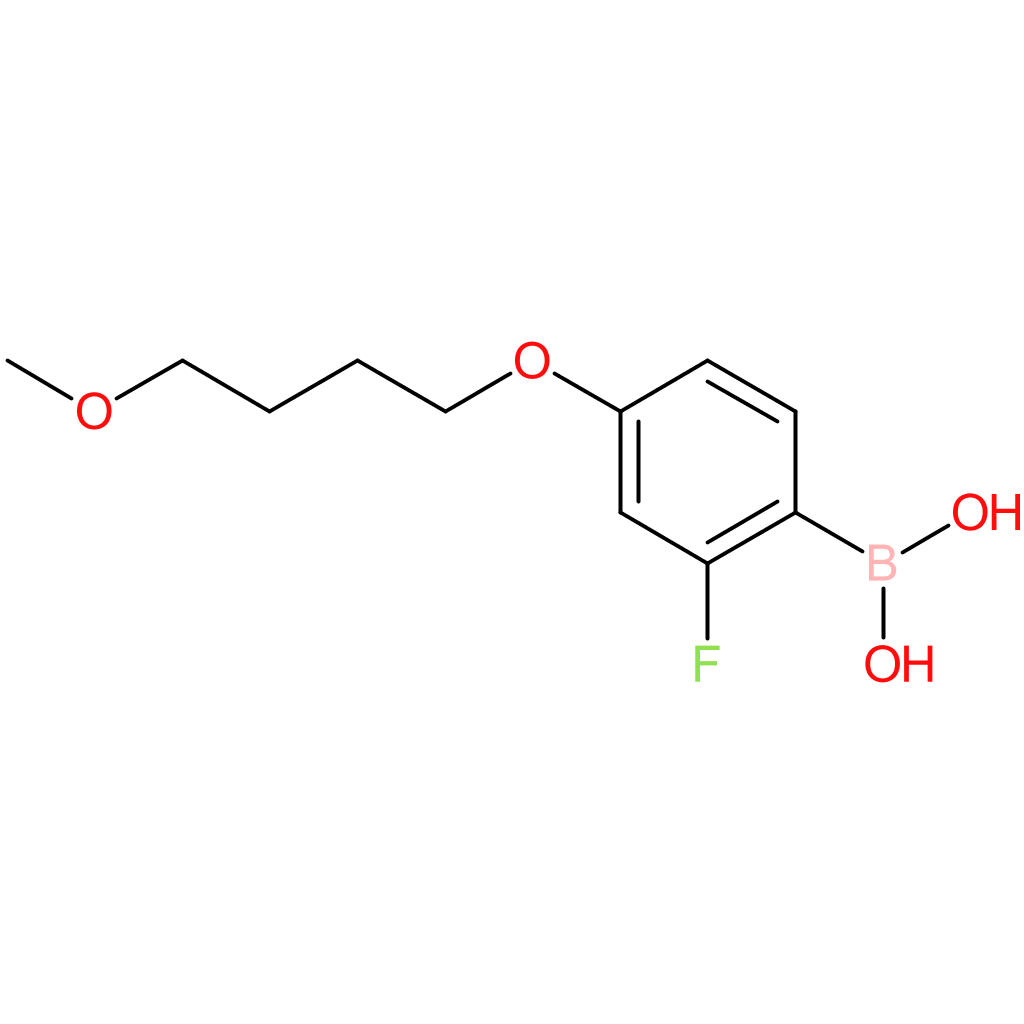 [2-fluoro-4-(4-methoxybutoxy)phenyl]boronic acid