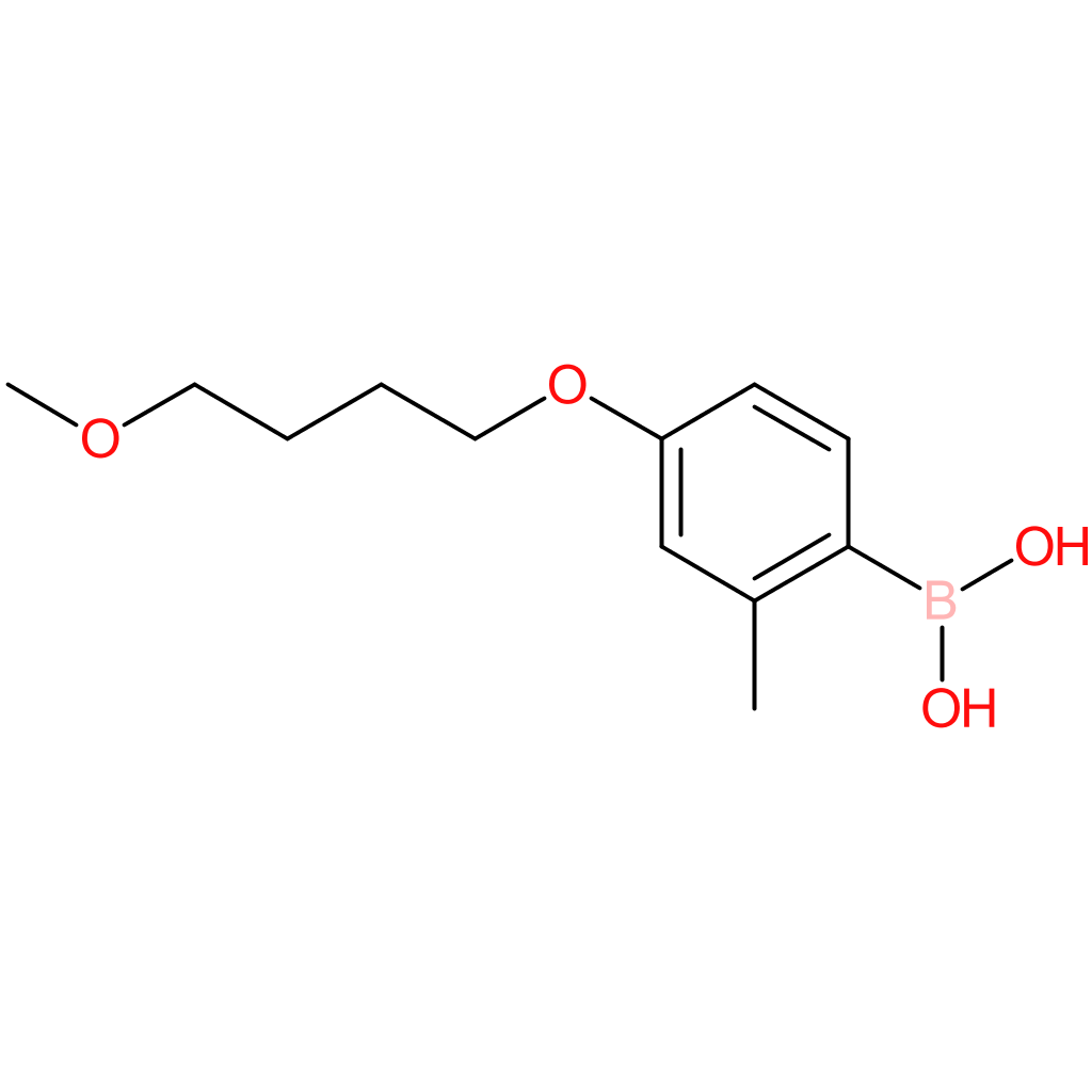 [4-(4-methoxybutoxy)-2-methylphenyl]boronic acid