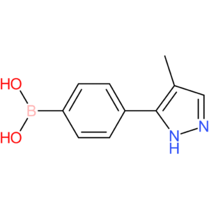 [4-(4-methyl-1h-pyrazol-5-yl)phenyl]boronic acid