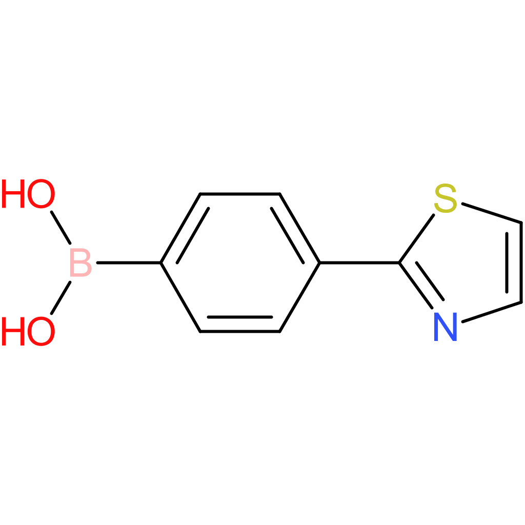 4-(thiazol-2-yl)phenylboronic acid