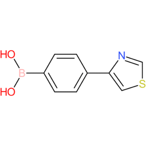 [4-(1,3-thiazol-4-yl)phenyl]boronic acid