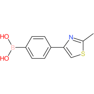 [4-(2-methyl-1,3-thiazol-4-yl)phenyl]boronic acid
