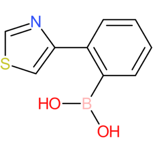 [2-(1,3-thiazol-4-yl)phenyl]boronic acid