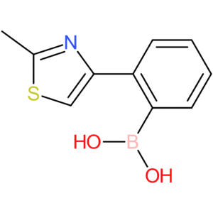 [2-(2-methyl-1,3-thiazol-4-yl)phenyl]boronic acid