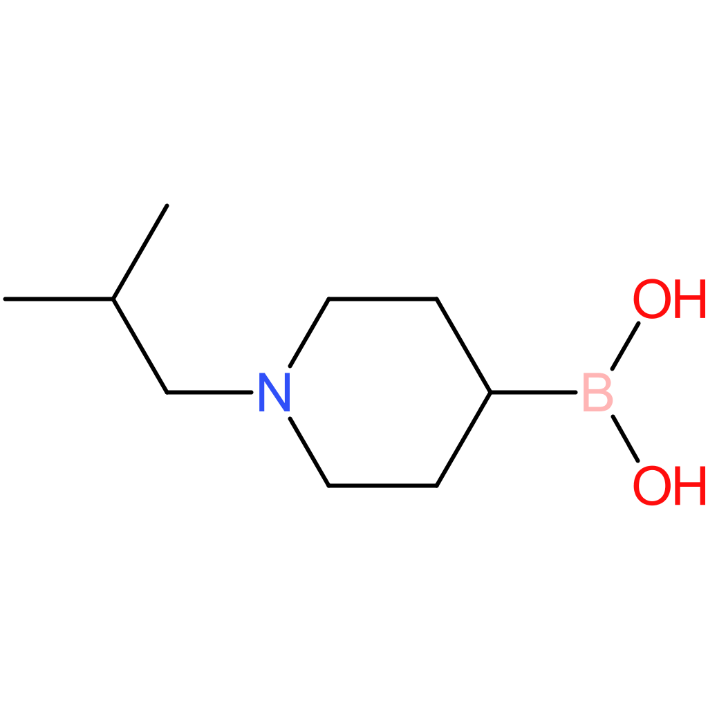 (1-isobutyl-4-piperidinyl)boronic acid
