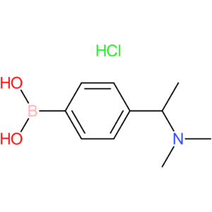 (4-[1-(dimethylamino)ethyl]phenyl)boronic acid hydrochloride