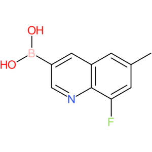 (8-fluoro-6-methylquinolin-3-yl)boronic acid