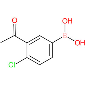 (3-acetyl-4-chlorophenyl)boronic acid