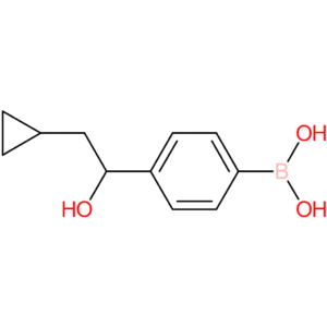 4-(2-cyclopropyl-1-hydroxyethyl)phenylboronic acid