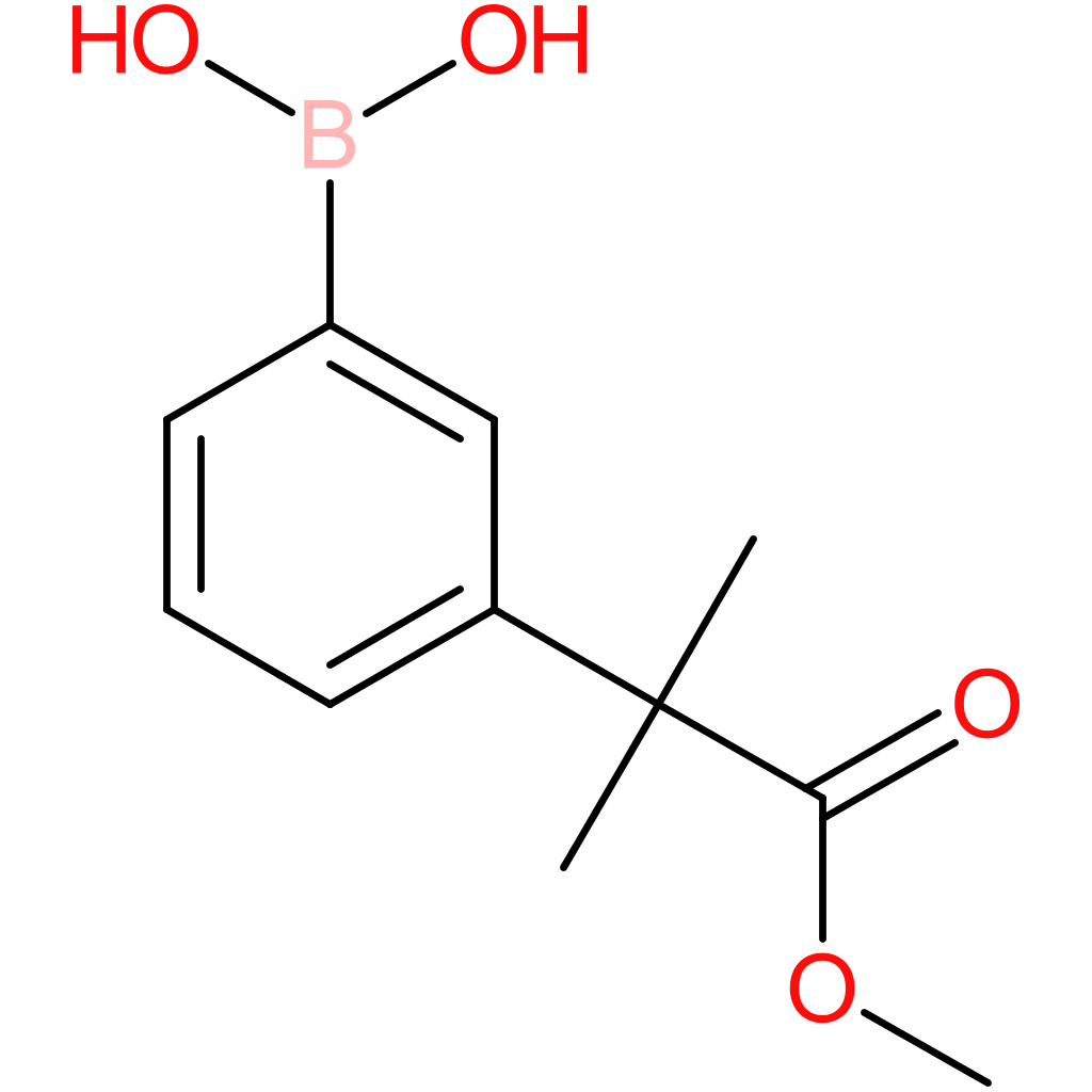 [3-(1-methoxy-2-methyl-1-oxopropan-2-yl)phenyl]boronic acid