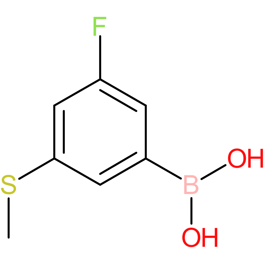 3-fluoro-5-(methylthio)phenylboronic acid