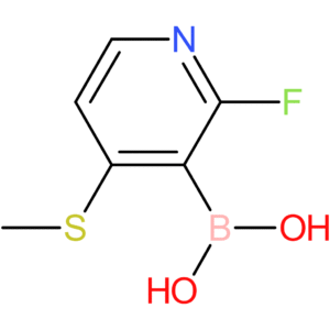 2-fluoro-4-(methylthio)pyridine-3-boronic acid