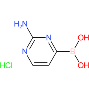 (2-aminopyrimidin-4-yl)boronic acid hydrochloride