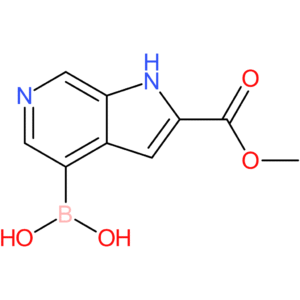 2-(methoxycarbonyl)-1h-pyrrolo[2,3-c]pyridin-4-ylboronic acid