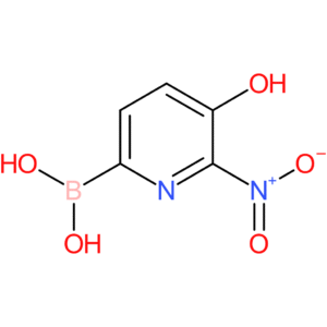(5-hydroxy-6-nitropyridin-2-yl)boronic acid