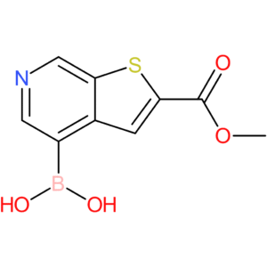 2-(methoxycarbonyl)thieno[2,3-c]pyridin-4-ylboronic acid