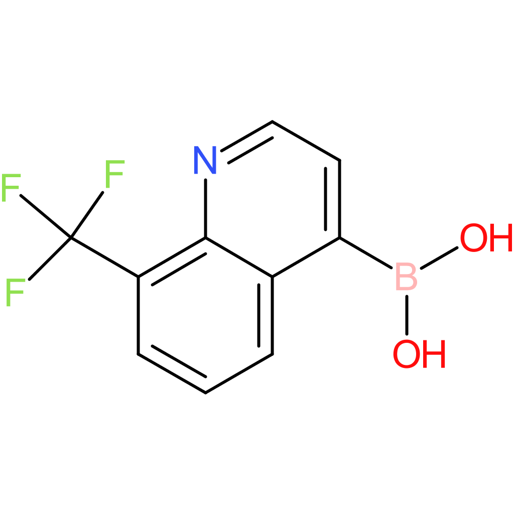 8-(trifluoromethyl)quinolin-4-ylboronic acid