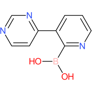 3-(pyrimidin-4-yl)pyridin-2-ylboronic acid