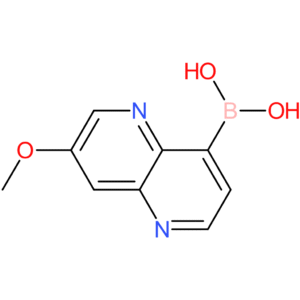 7-methoxy-1,5-naphthyridin-4-ylboronic acid