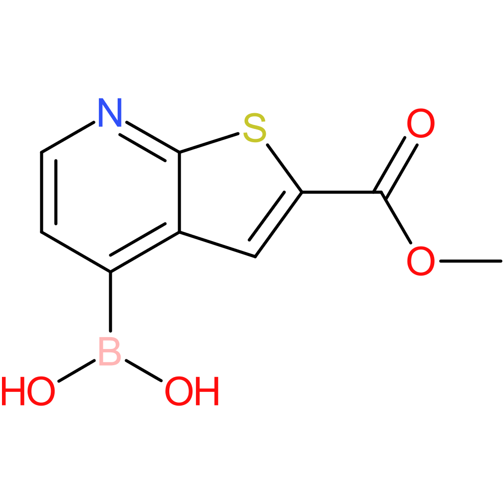 2-(methoxycarbonyl)thieno[2,3-b]pyridin-4-ylboronic acid