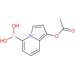 1-acetoxyindolizin-5-ylboronic acid