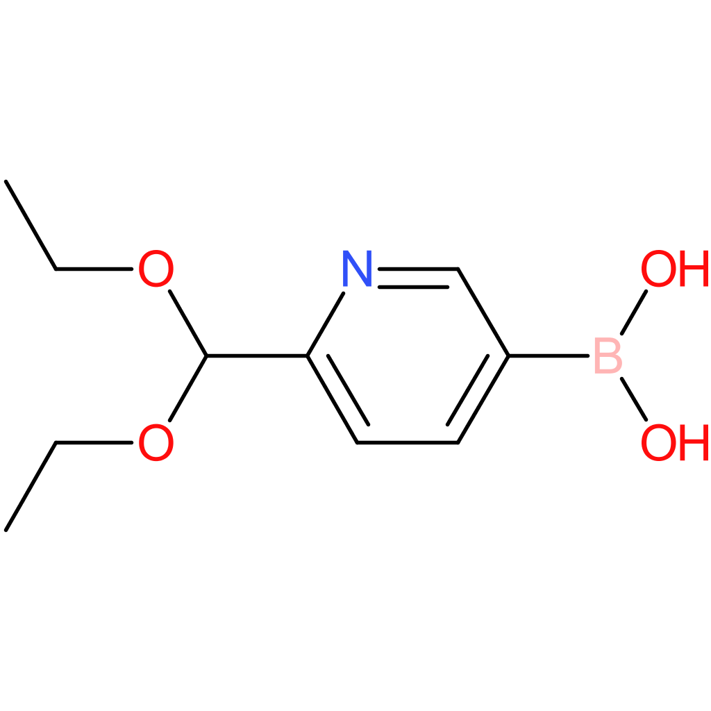 6-(diethoxymethyl)pyridin-3-ylboronic acid