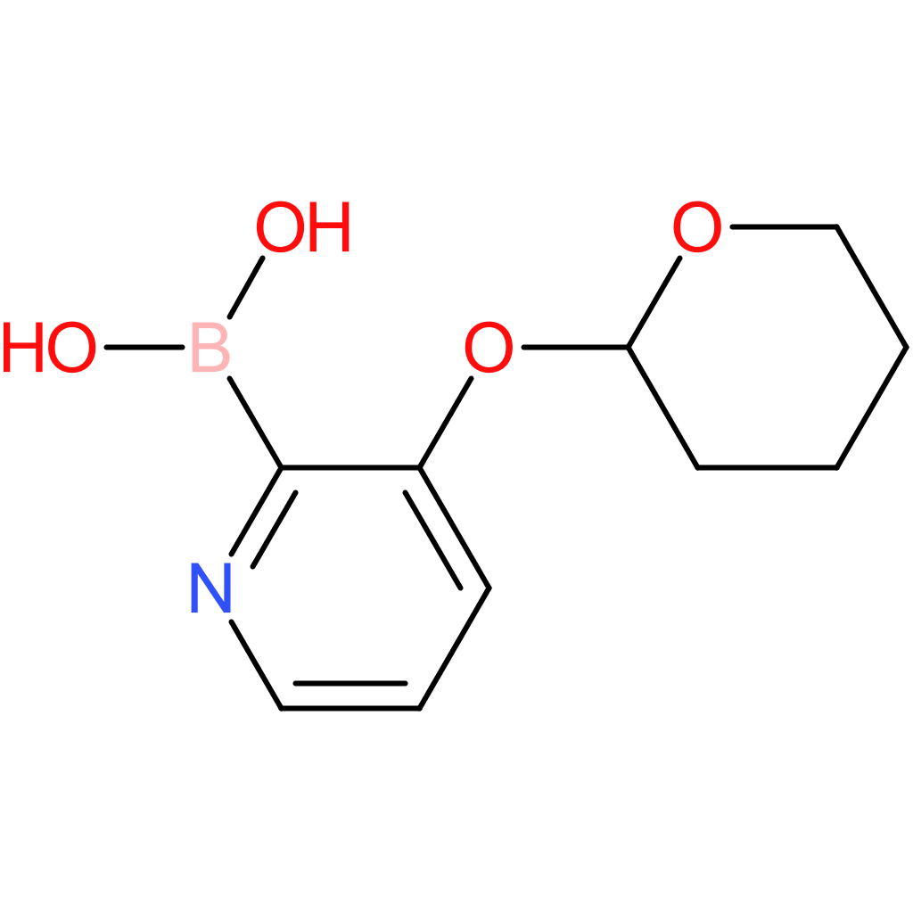 3-(tetrahydro-2h-pyran-2-yloxy)pyridin-2-ylboronic acid