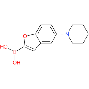 (5-(piperidin-1-yl)benzofuran-2-yl)boronic acid