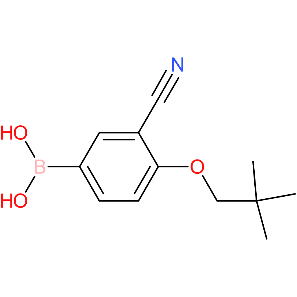 (3-cyano-4-(neopentyloxy)phenyl)boronic acid
