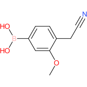 [4-(cyanomethyl)-3-methoxyphenyl]boronic acid