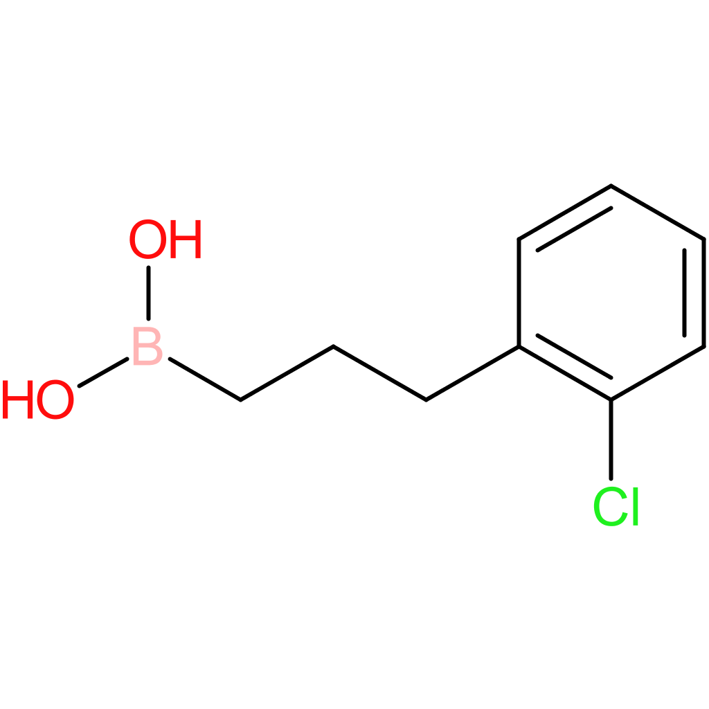 [3-(2-chlorophenyl)propyl]boronic acid