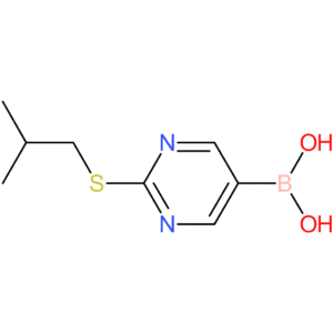 (2-[(2-methylpropyl)sulfanyl]pyrimidin-5-yl)boronic acid