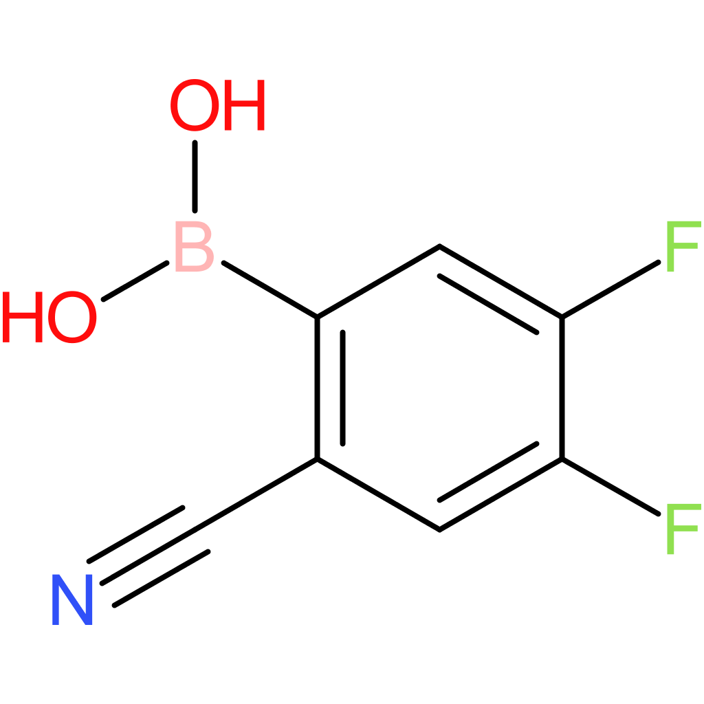 (2-cyano-4,5-difluorophenyl)boronic acid