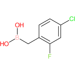 [(4-chloro-2-fluorophenyl)methyl]boronic acid