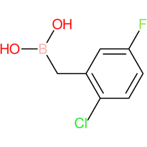 [(2-chloro-5-fluorophenyl)methyl]boronic acid