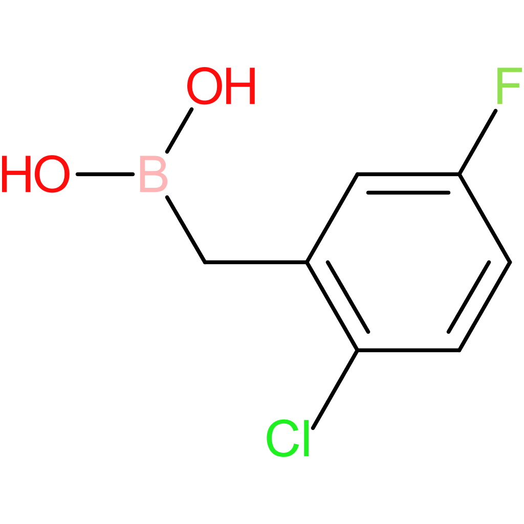 [(2-chloro-5-fluorophenyl)methyl]boronic acid