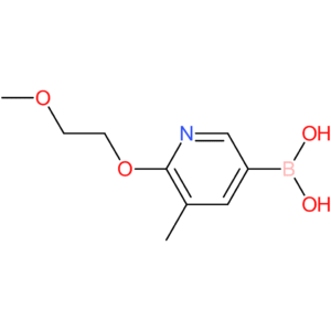 [6-(2-methoxyethoxy)-5-methylpyridin-3-yl]boronic acid