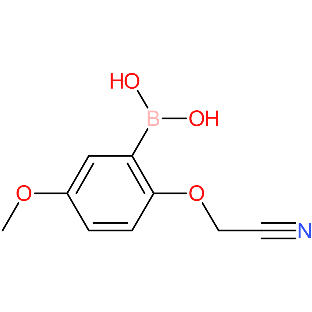 [2-(cyanomethoxy)-5-methoxyphenyl]boronic acid